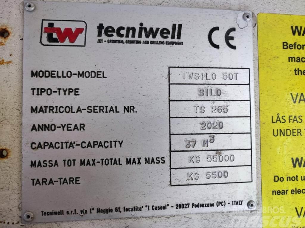  Techniwell TWSILO 50T HORIZONTAL STACKABLE SILO Demontažne nadogradnje