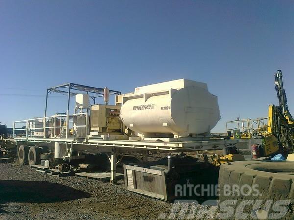 Rutherfurd Grout Mixing 2 x axle trailer Dodatna oprema za betonske radove