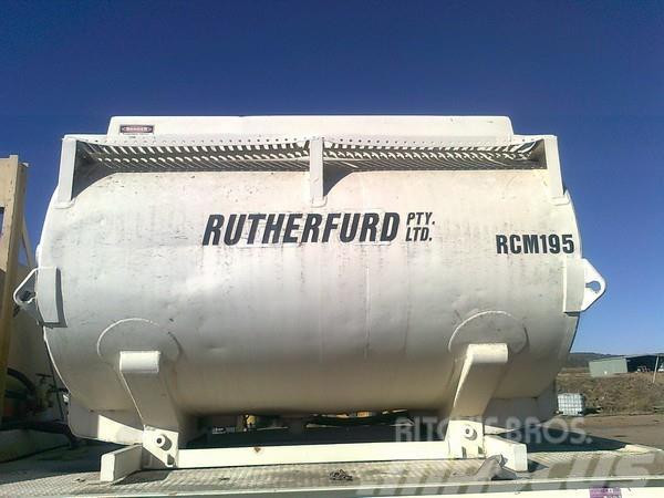 Rutherfurd Grout Mixing 2 x axle trailer Dodatna oprema za betonske radove