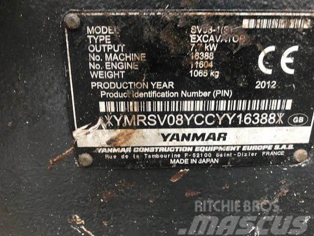 Yanmar SV08-1 Mini bageri <7t
