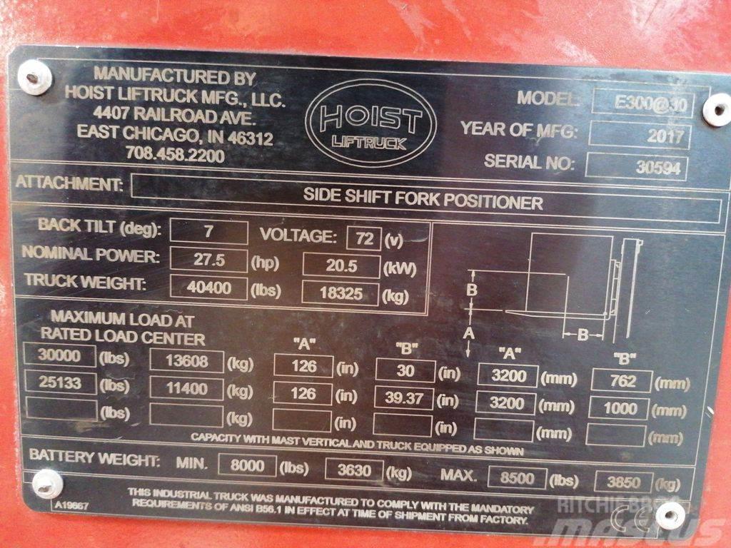 Hoist E300 Električni viličari