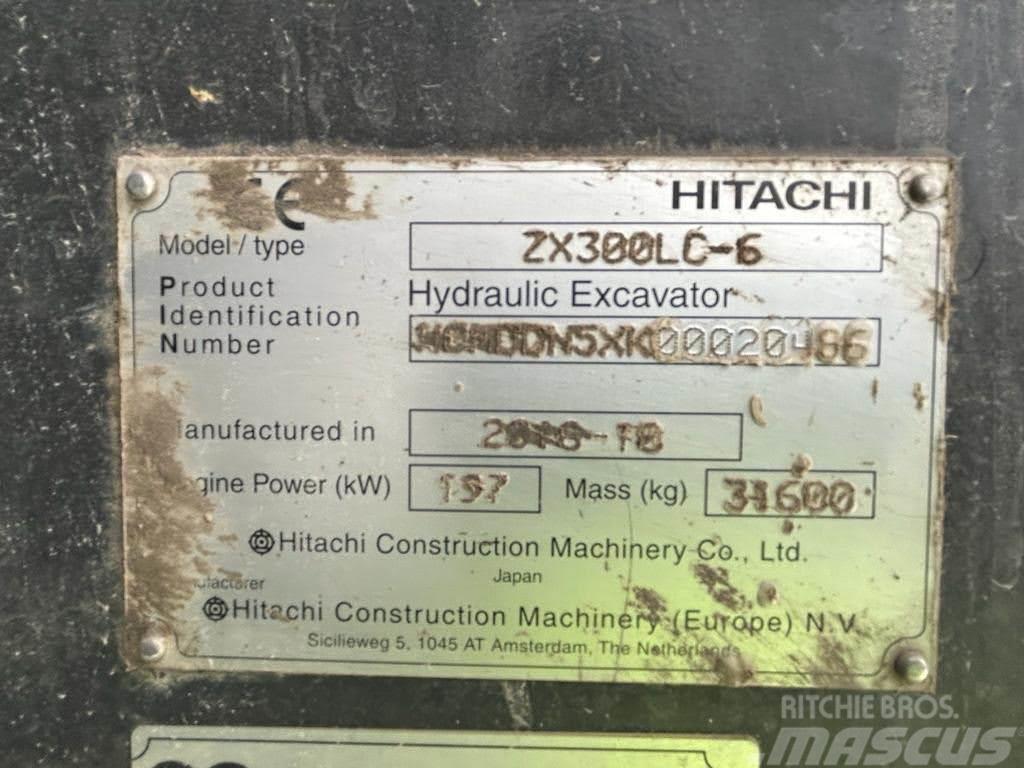 Hitachi ZX 300 LC-6 Bageri gusjeničari