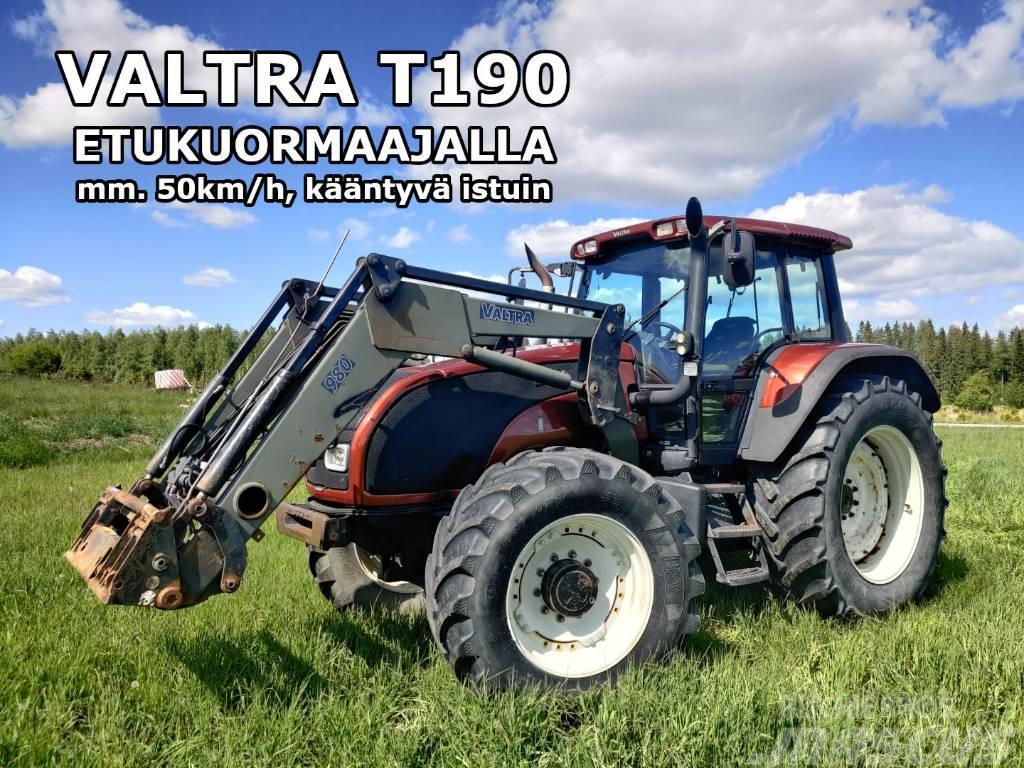 Valtra T190 HiTech etukuormaajalla - VIDEO Traktori