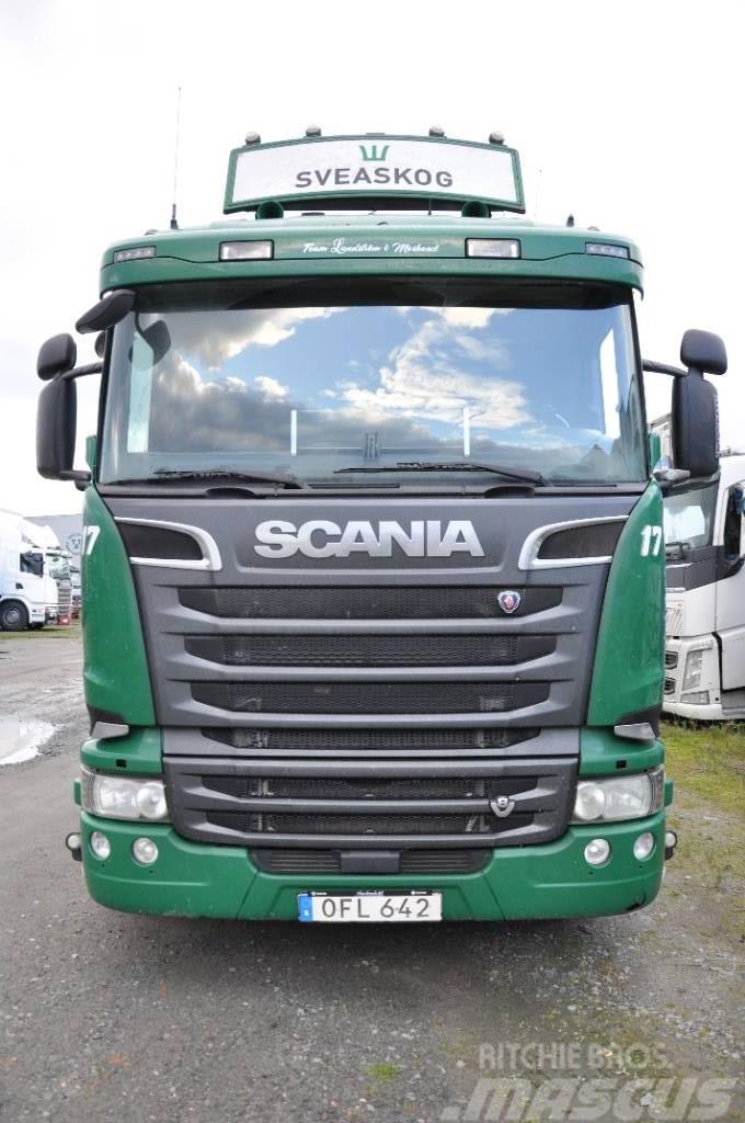 Scania R520 8X4 Euro 6 Kamioni za drva