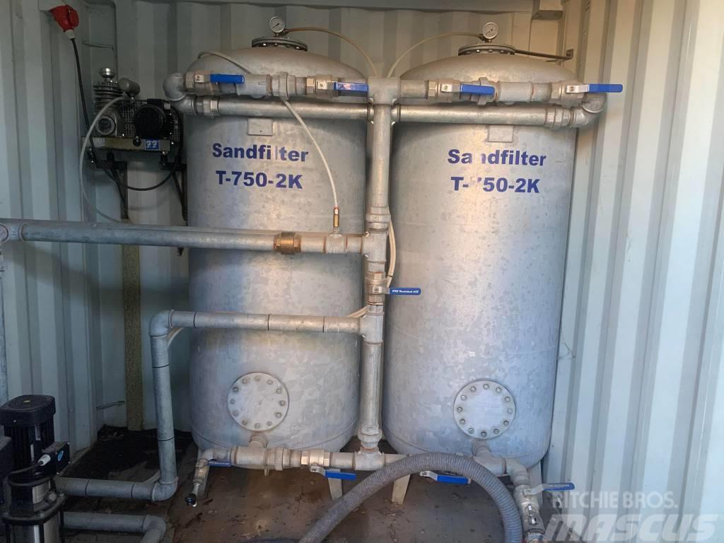  Mobil water treatment plant container 5 foot Mobil Uređaji za spremanje otpada