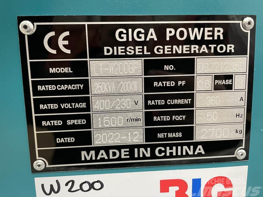  Giga power LT-W200GF 250KVA closed box Ostali agregati