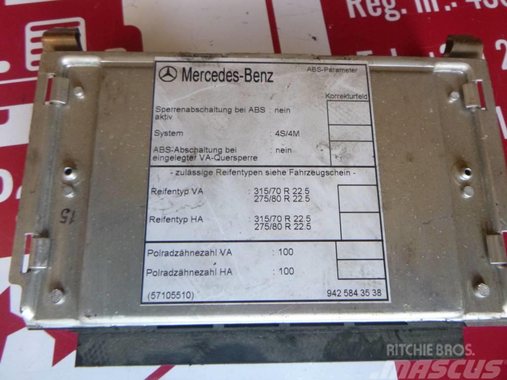 Mercedes-Benz Actros 18.43 ABS control unit 000 446 4514 Kočnice