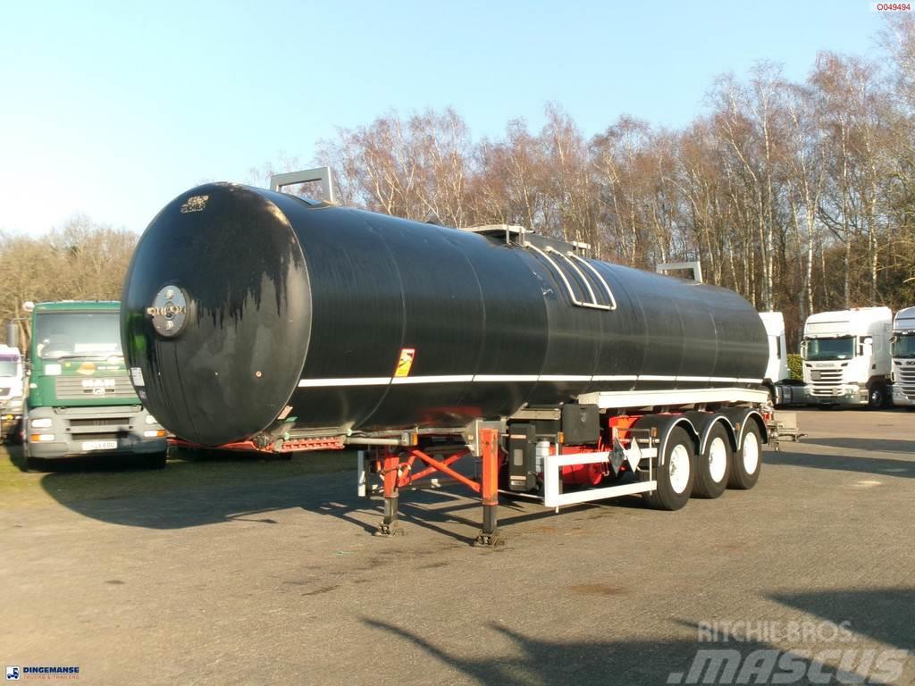 Magyar Bitumen tank inox 31 m3 / 1 comp + ADR Tanker poluprikolice