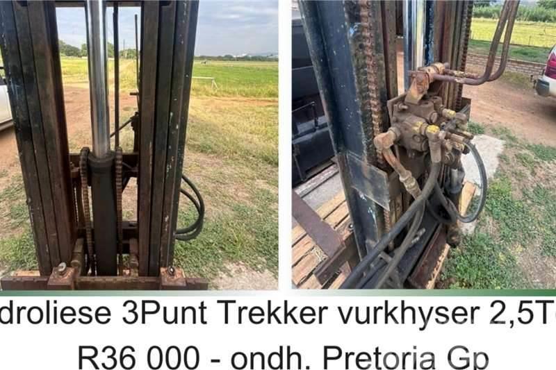 hydraulic 3 point tractor mount - 2.5 ton Viličari - ostalo