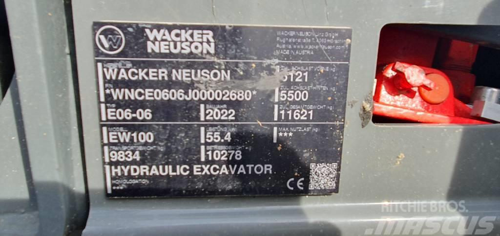 Wacker Neuson EW100 Bageri na kotačima