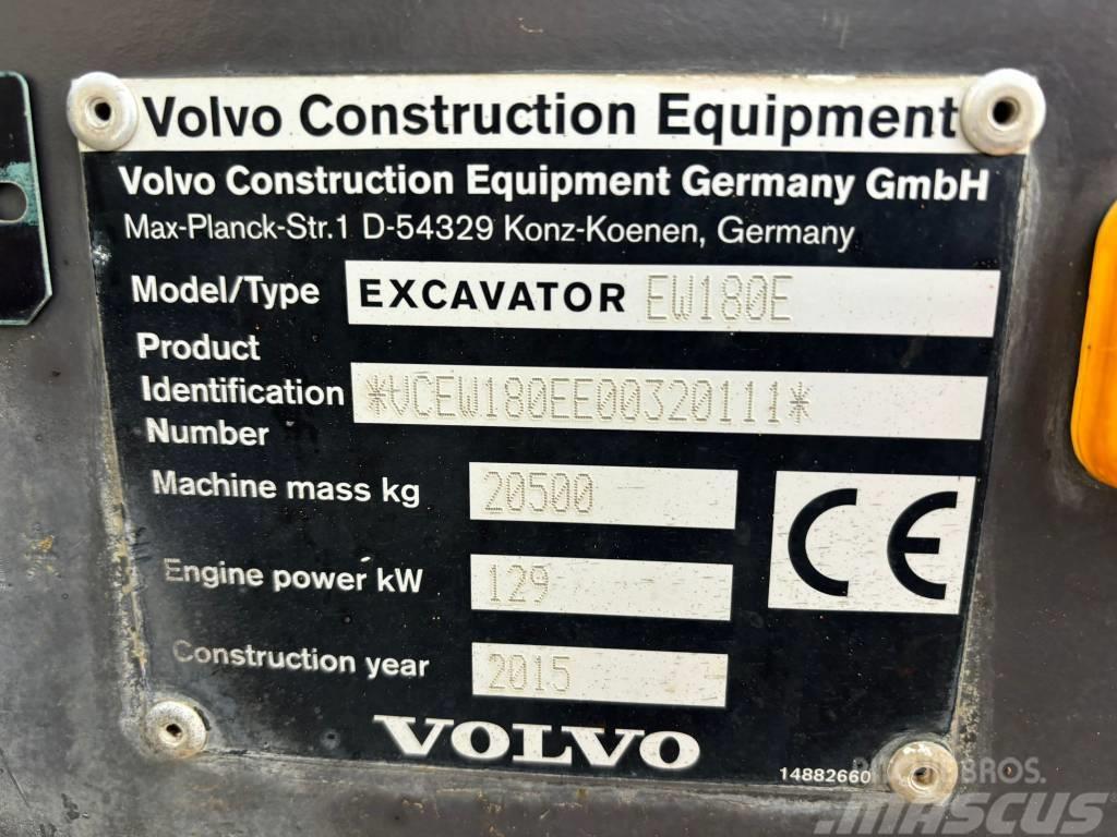 Volvo EW 180 E Bageri na kotačima