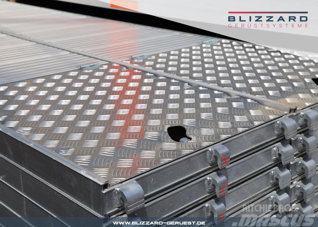 Blizzard Gerüstsysteme 61,24 m² neues Stahlgerüst mit Alubö Oprema za skele