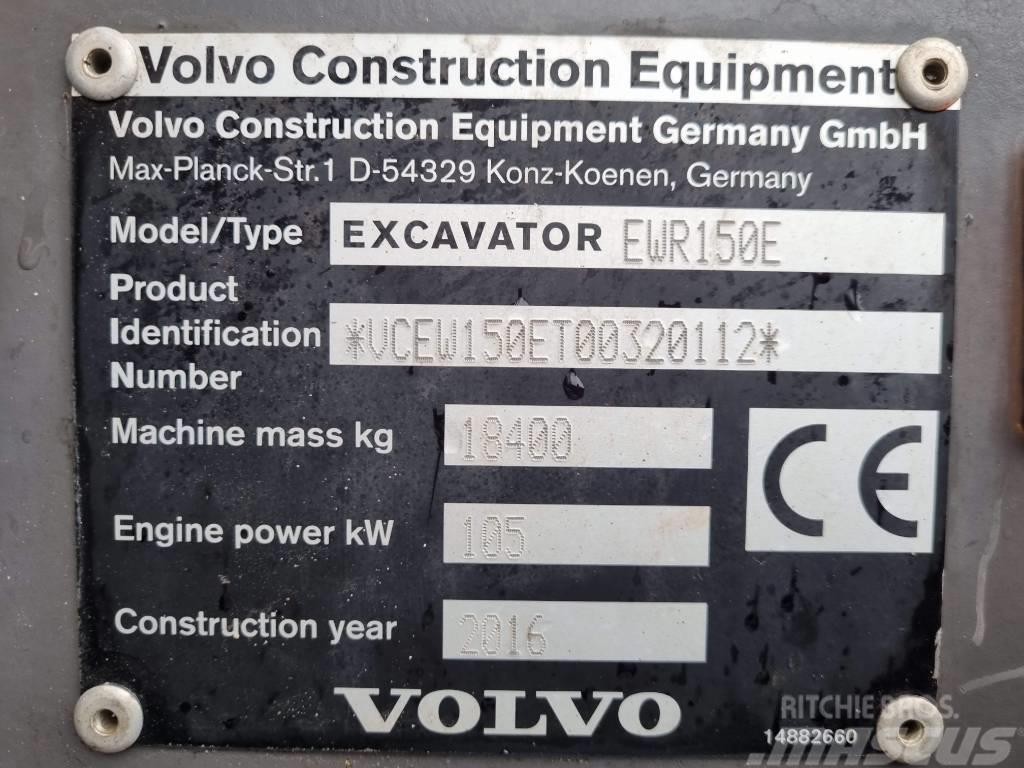 Volvo EWR 150 E Bageri na kotačima