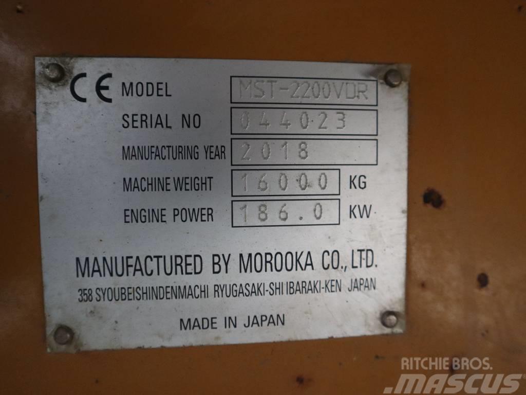 Morooka MST 2200 VDR Demperi na gusjenice