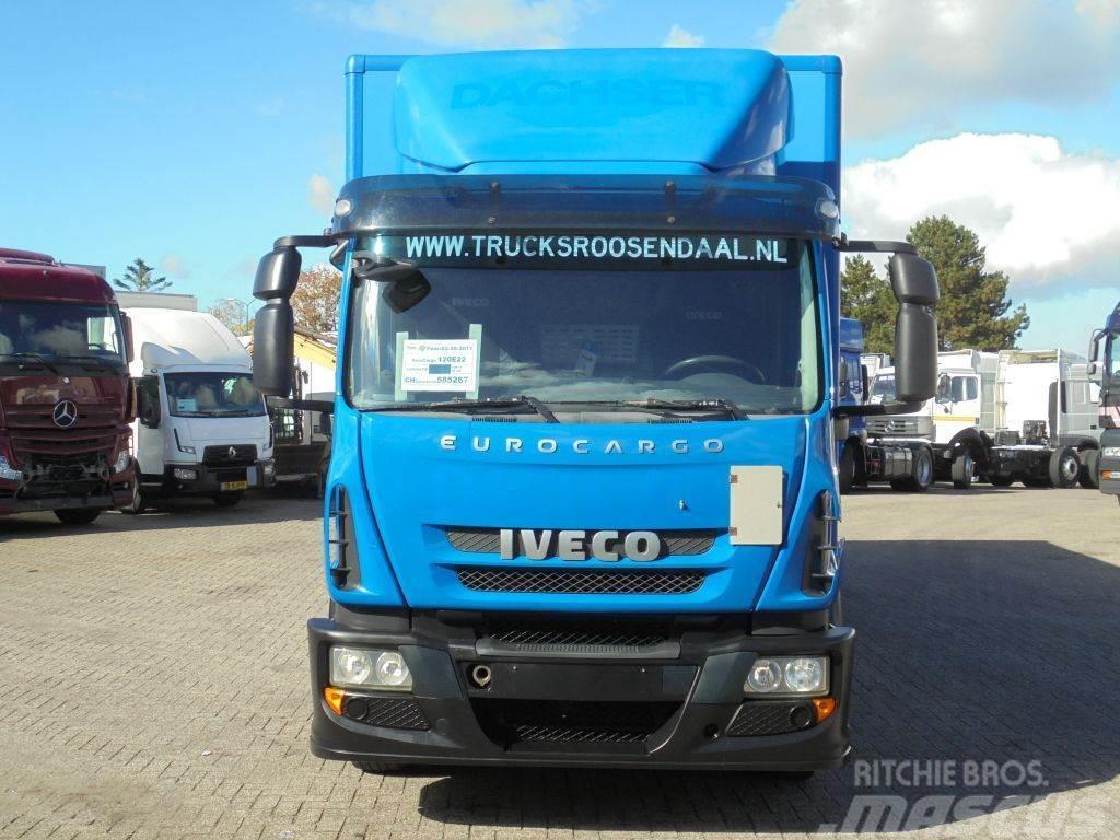Iveco EuroCargo 120E22 + Euro 5 + LIFT Sanduk kamioni