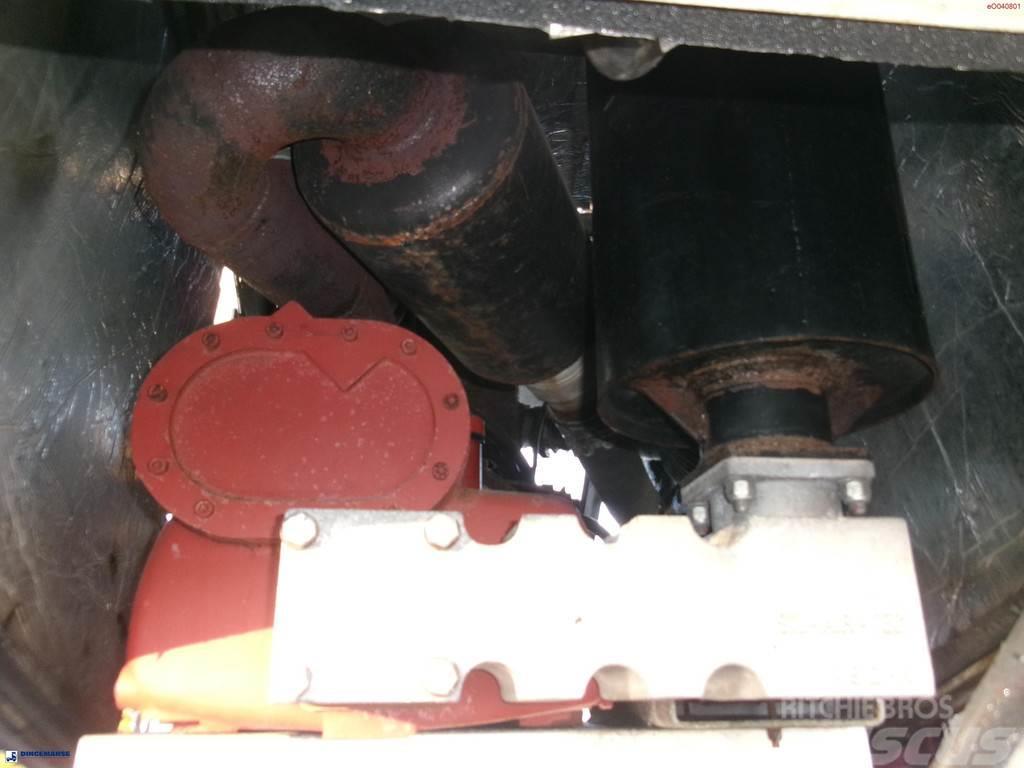 Feldbinder Powder tank alu 42 m3 (tipping) + engine/compresso Kiper poluprikolice