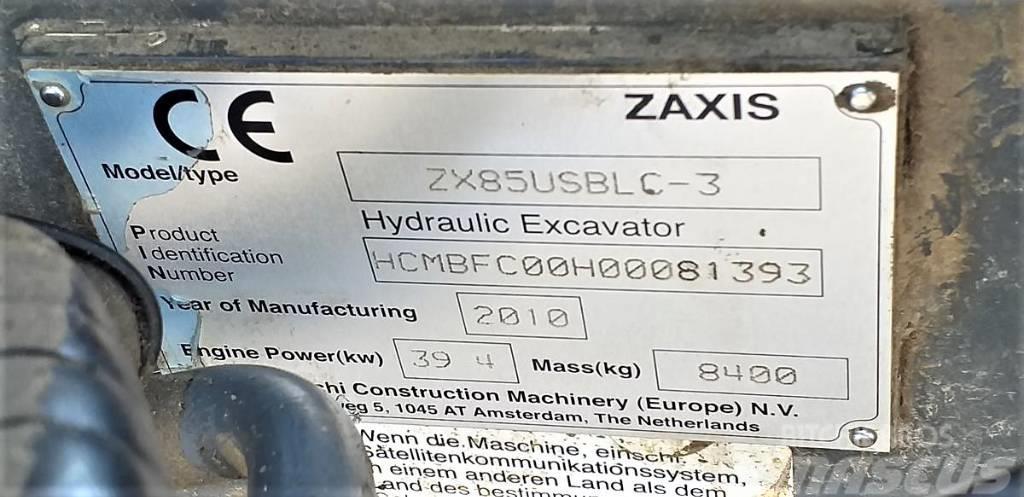  Midikoparka gąsienicowa HITACHI ZX 85 USBLC-3 Midi bageri 7t – 12t