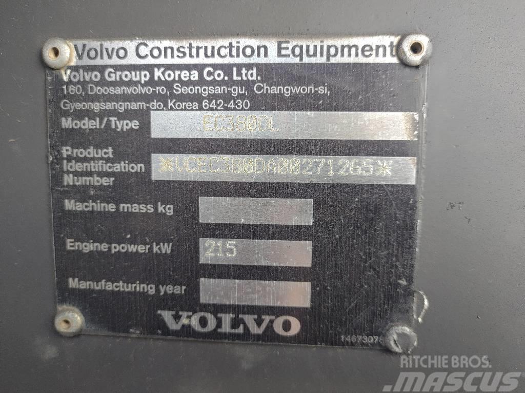 Volvo EC380DL Bageri gusjeničari