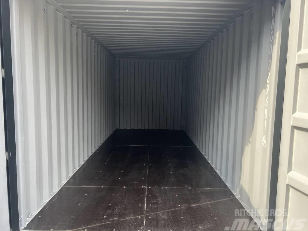  20' DV Lagercontainer ONE WAY Seecontainer/RAL7016 Kontejneri za skladištenje