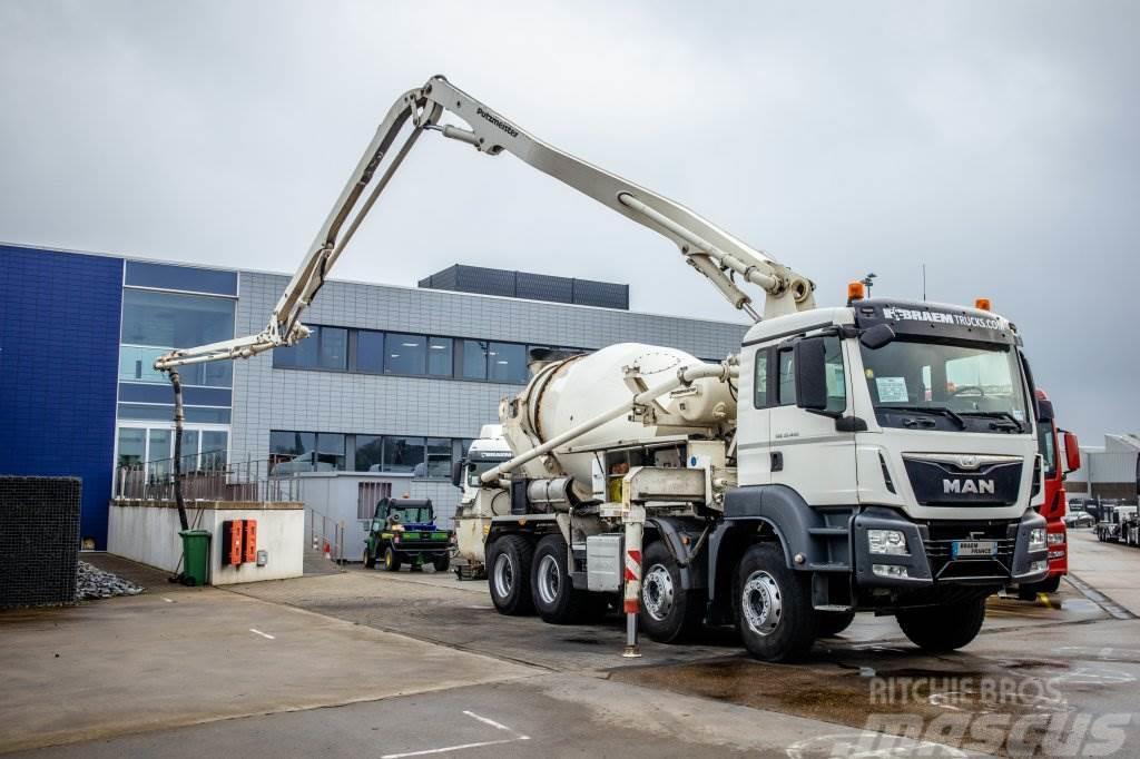 MAN TGS 35.400 BB+E6+PUTZMEISTER21M Kamionske beton pumpe
