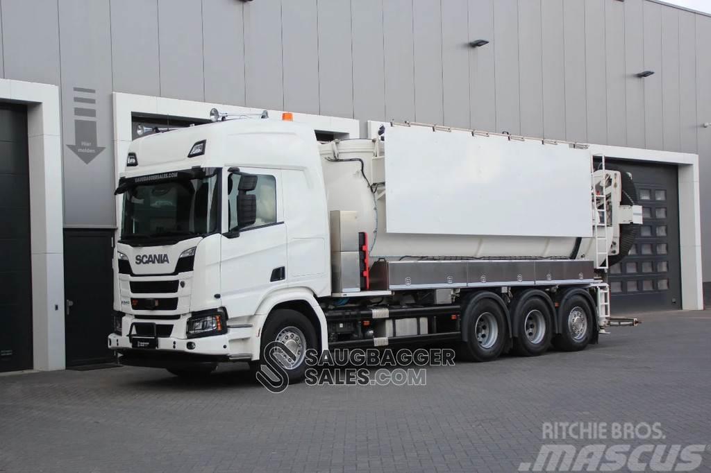 Scania R540 Amphitec Vortex 11000 suction excavator Kombiji / vakuumski kamioni