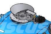 D-tec tanker manhole / filling funnel Tank prikolice