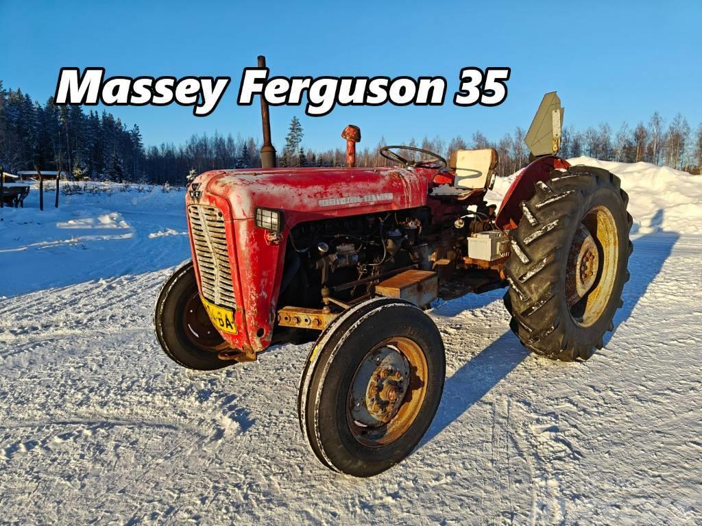 Massey Ferguson 35 - rekisterissä - VIDEO Traktori