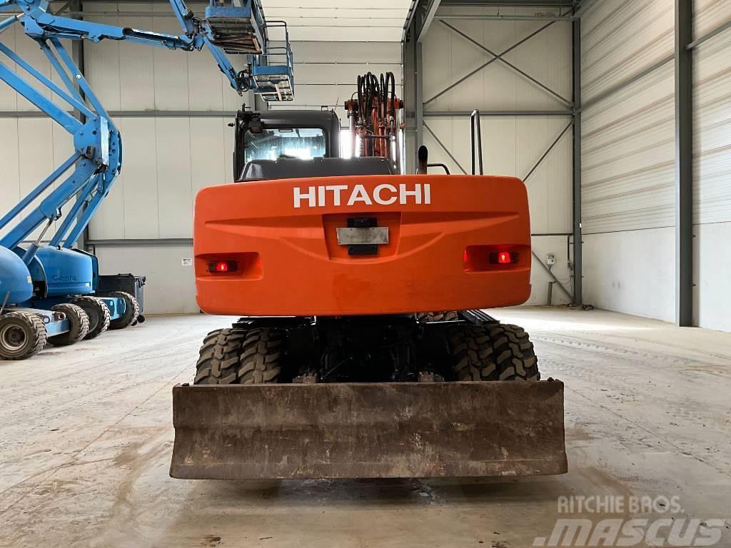Hitachi ZX 130 W (powertilt) Bageri na kotačima