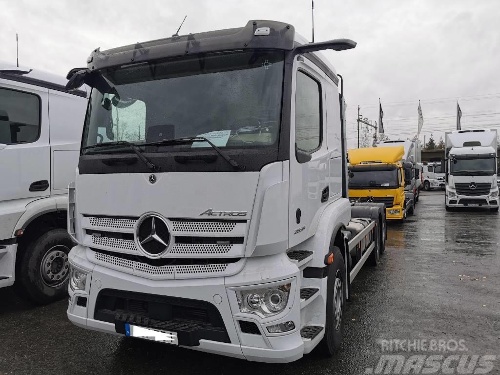 Mercedes-Benz Actros 2836 Lastväxlare Rol kiper kamioni s kukama za dizanje