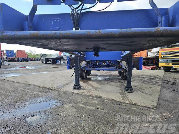  MKF Metallbau 20 FT Container chassis | steel susp Kontejnerske poluprikolice