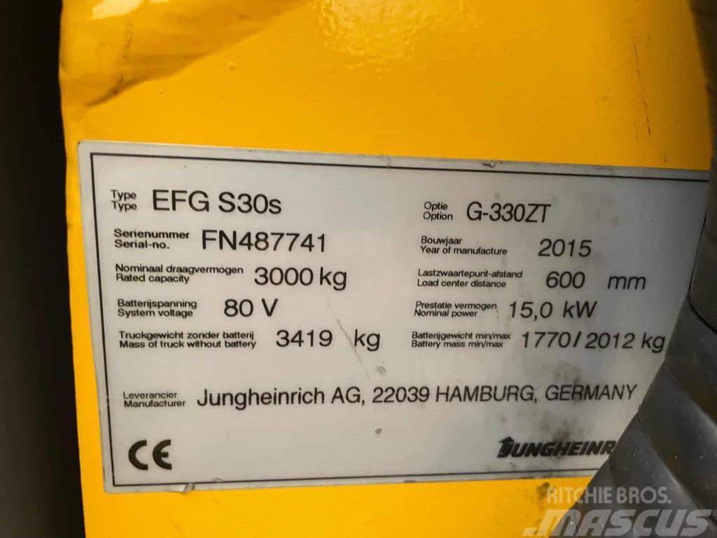 Jungheinrich EFG S30S Električni viličari