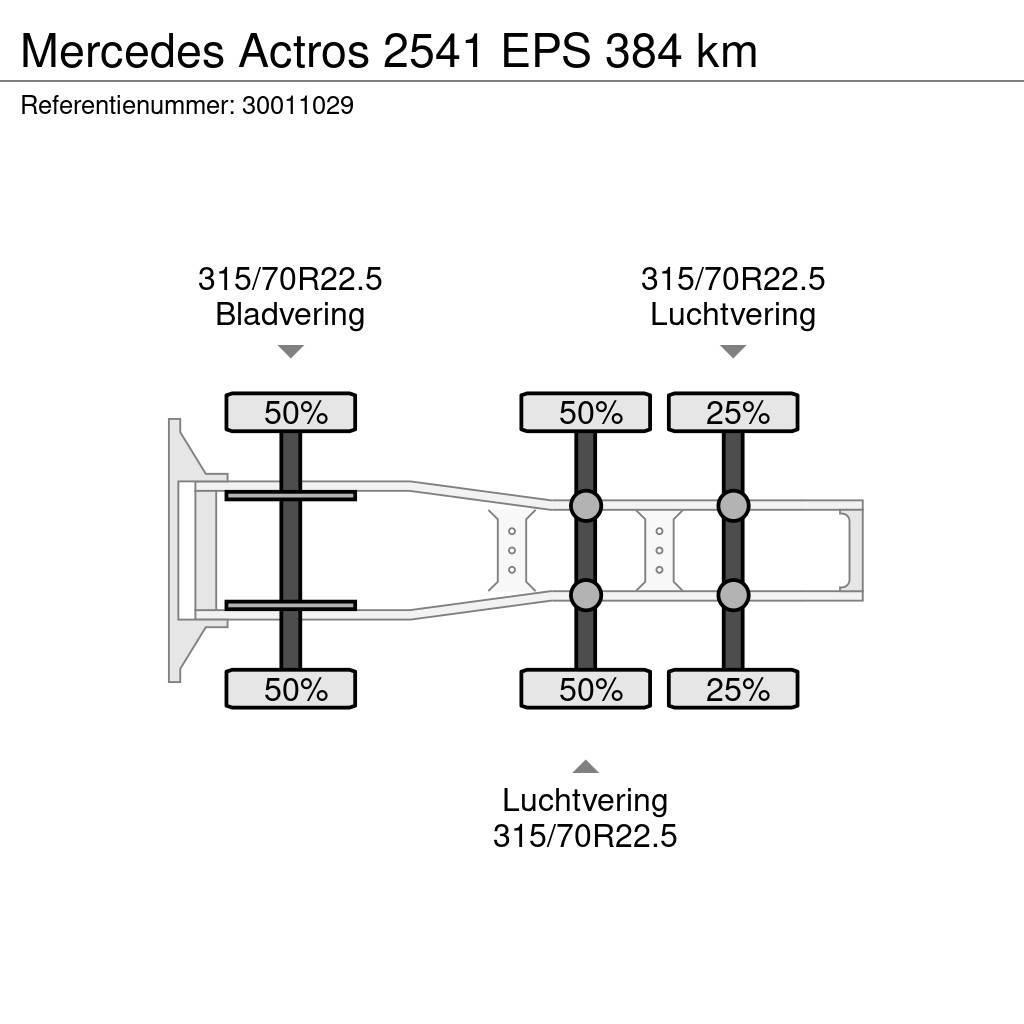 Mercedes-Benz Actros 2541 EPS 384 km Traktorske jedinice