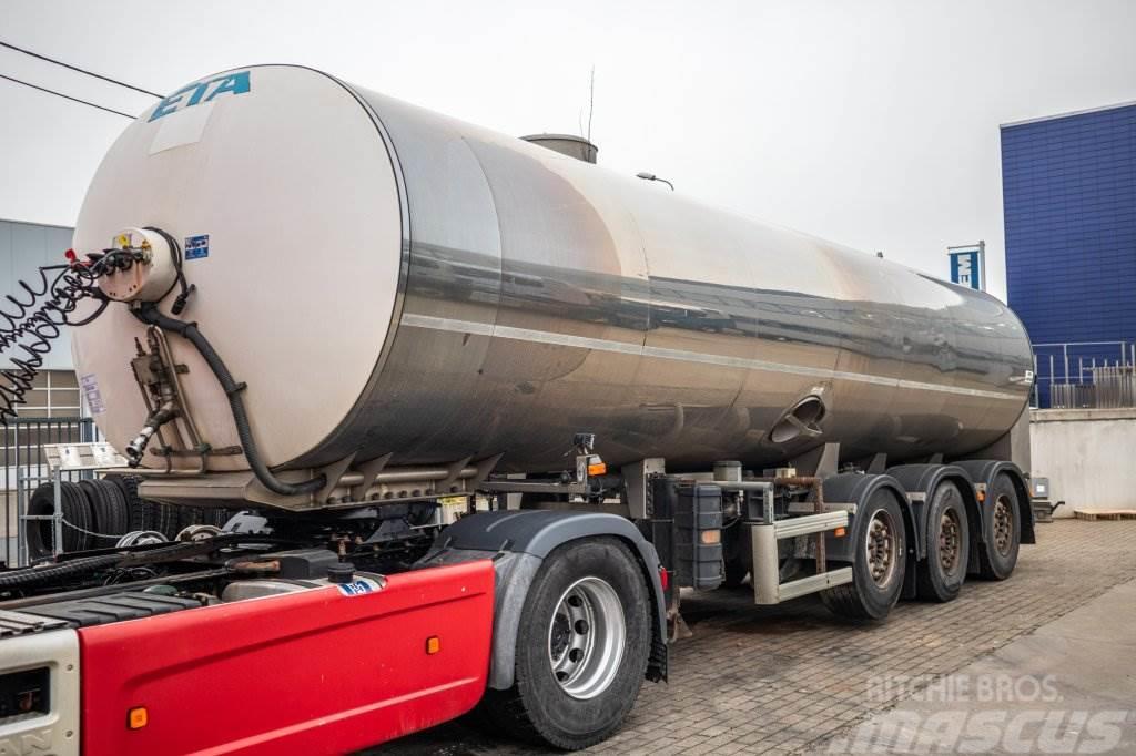 ETA CITERNE LAIT/MILCH/MILK 29000L Tanker poluprikolice
