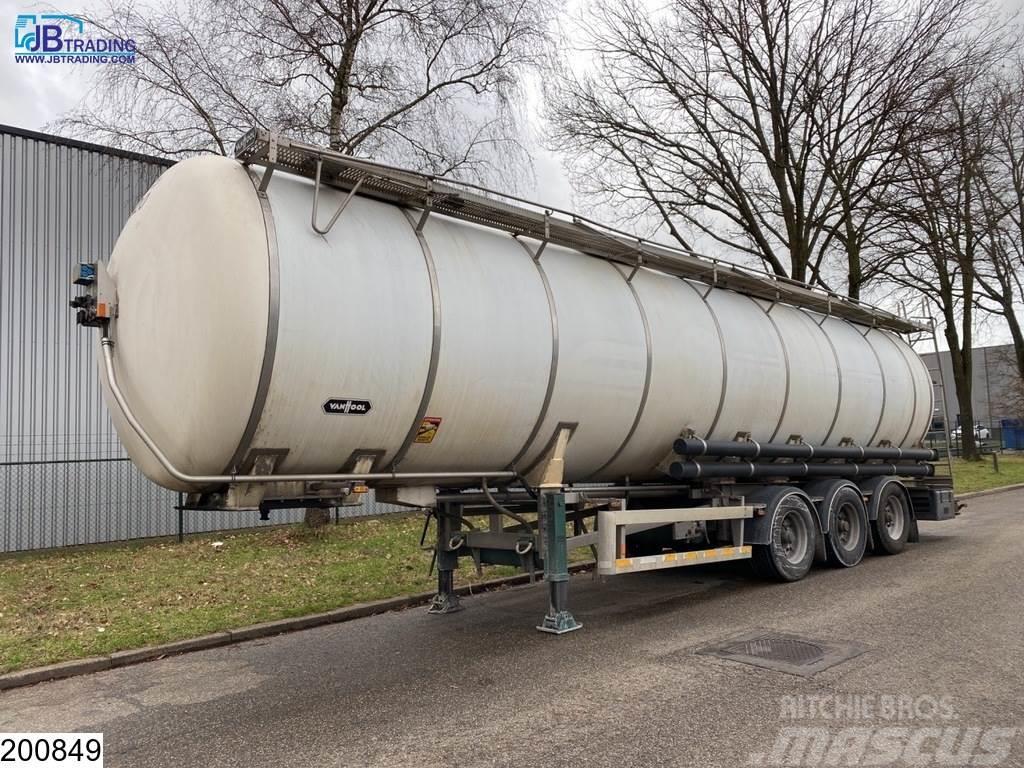 Van Hool Chemie 42000 Liter, 3 Compartments Tanker poluprikolice