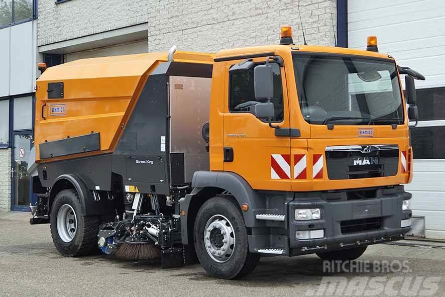 MAN TGM 18.240 BB Road Sweeper Truck (3 units) Kamioni za čišćenje ulica