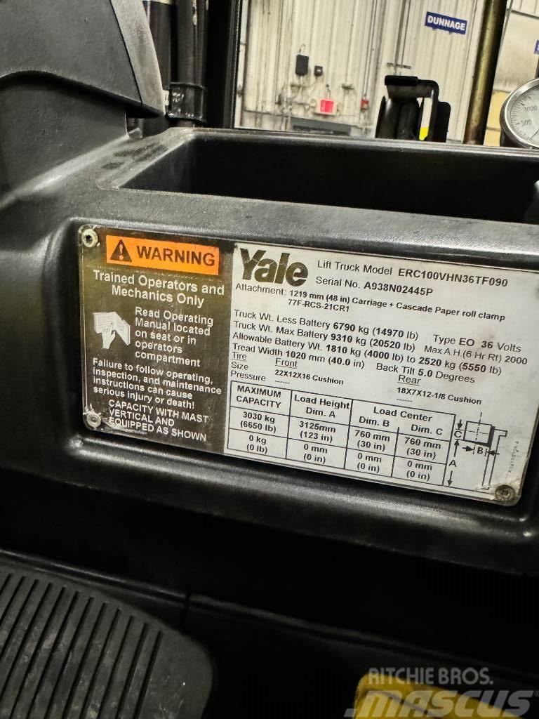 Yale ERC100VH Električni viličari