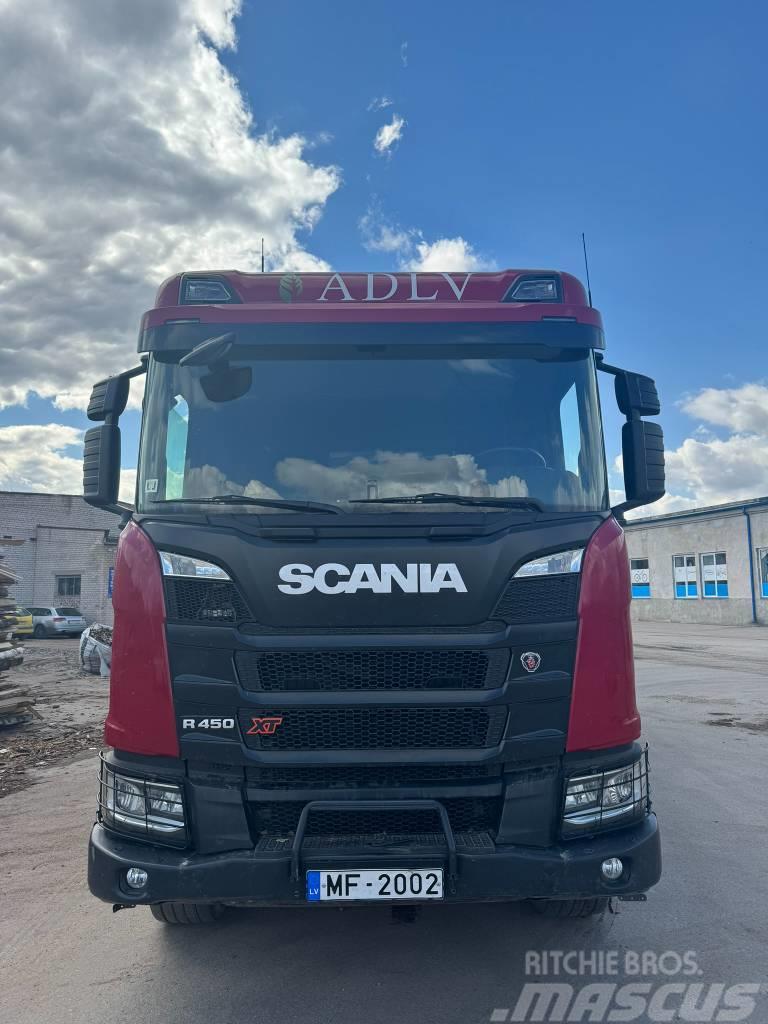 Scania R 450 Rol kiper kamioni s kukama za dizanje