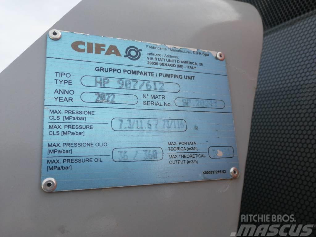 Cifa PC 907/612 D8 Ruke za punjenje betona