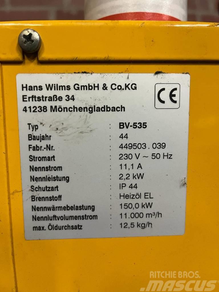 Wilms BV 535 Oprema za grijanje i odmrzavanje