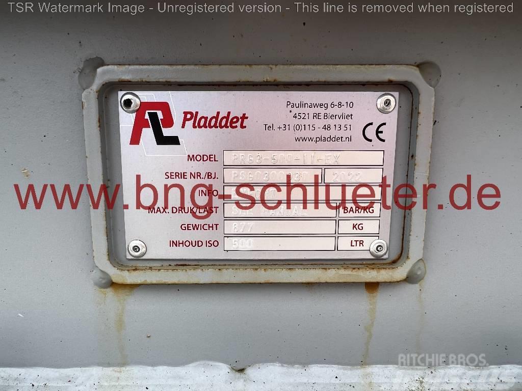 Pladdet PRG 3-500 EX -werkneu- Grabilice