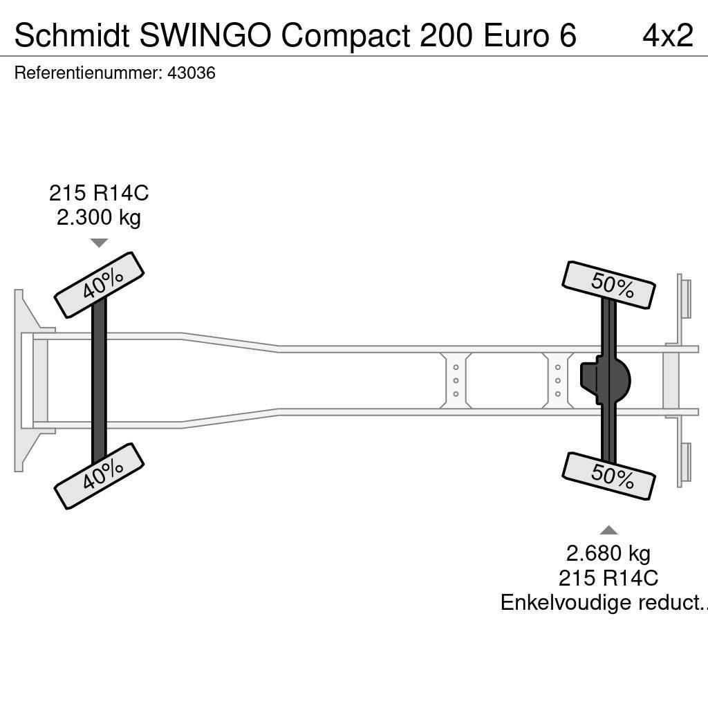 Schmidt SWINGO Compact 200 Euro 6 Kamioni za čišćenje ulica