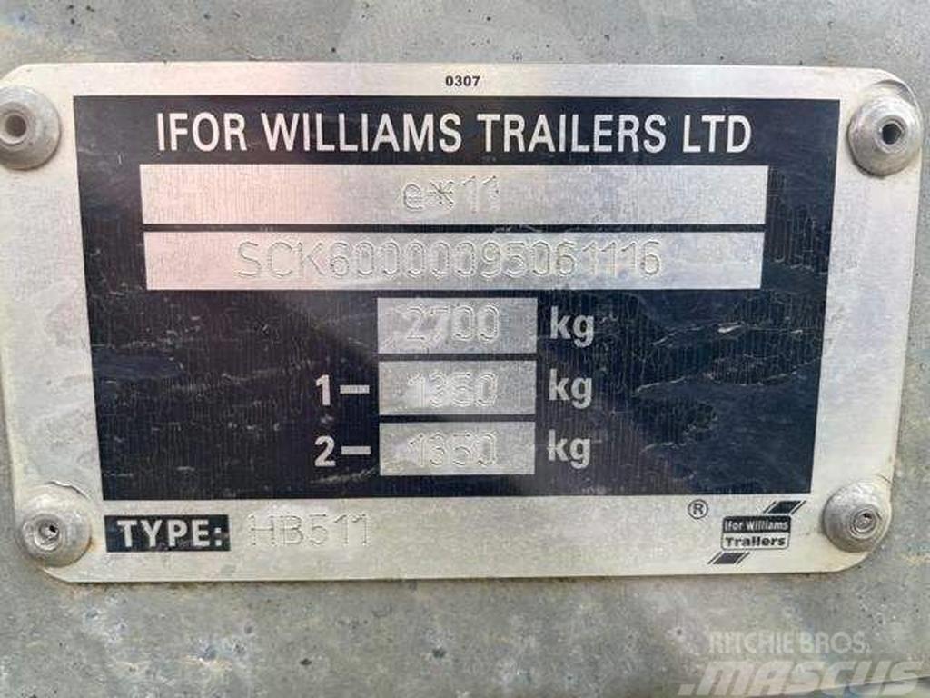 Ifor Williams HB 511 Prikolice za prijevoz stoke