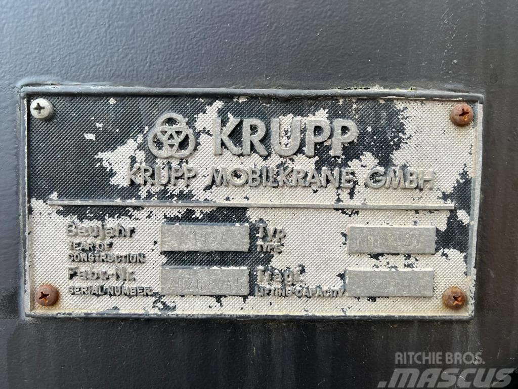 Krupp KMK 2020 Rabljene dizalice za težak teren