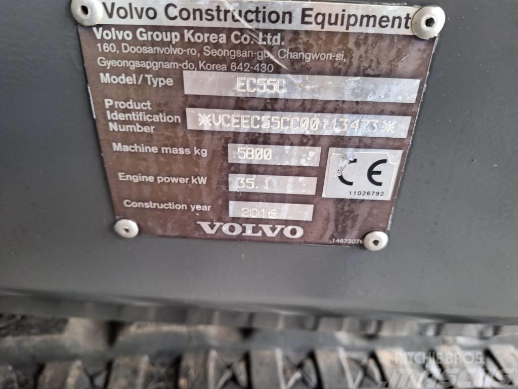 Volvo EC 55 C Mini bageri <7t