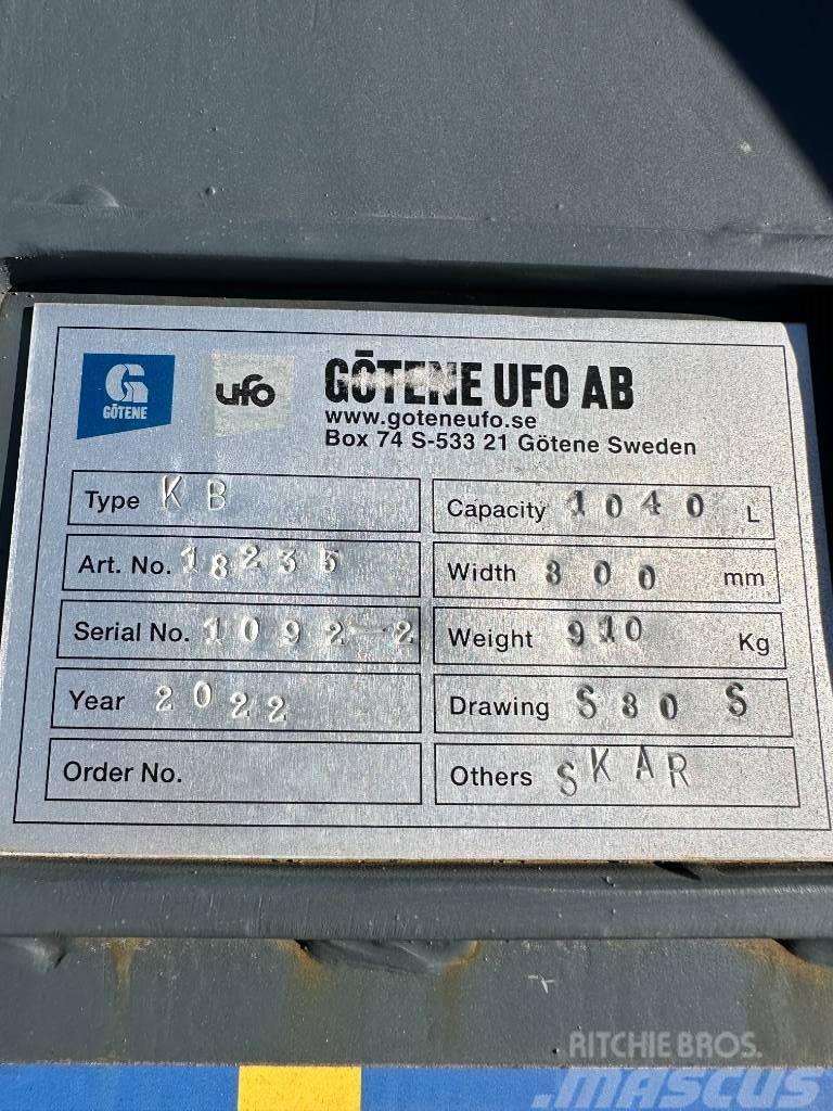 UFO KB-S80 Bageri gusjeničari