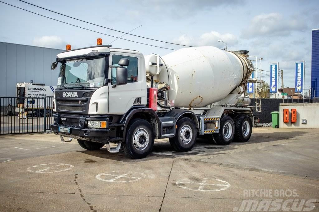 Scania P360+E5+LIEBHERR 9m3 Kamioni mikseri za beton