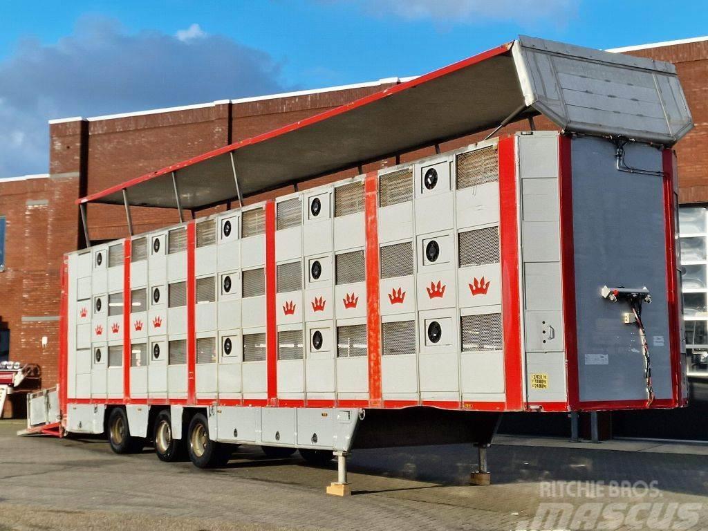  CUPPERS 3 deck livestock trailer - Water & Ventila Poluprikolice za prjevoz stoke