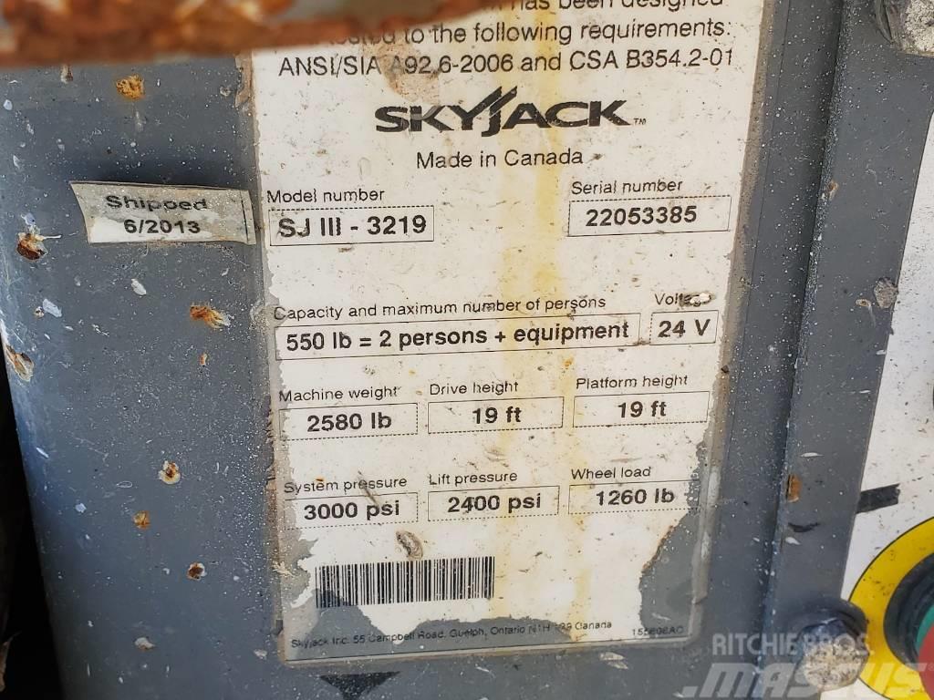 SkyJack SJIII-3219 Škaraste platforme