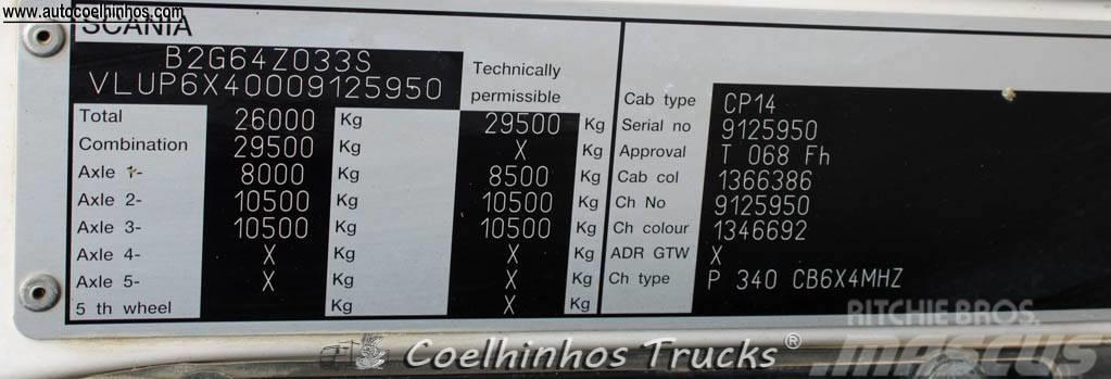 Scania P 340 Kiper kamioni