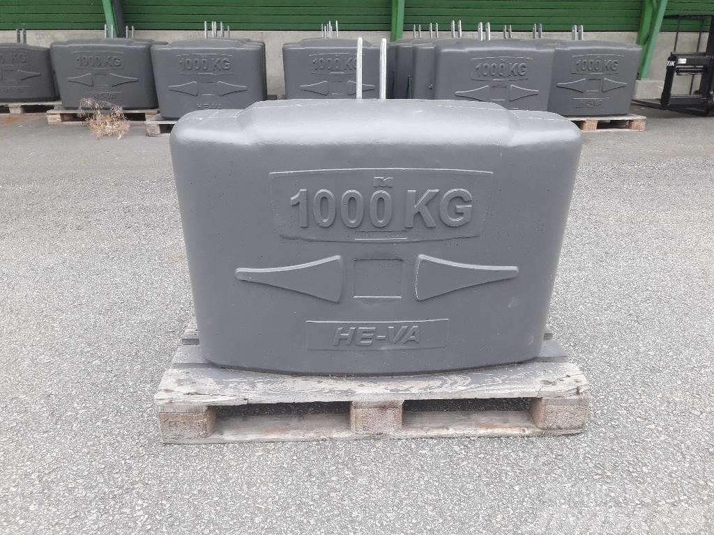 He-Va Etupaino 1000kg Prednji utegovi